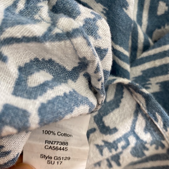 💙 Madewell beach swim coverup mini swing dress - Picture 5 of 6